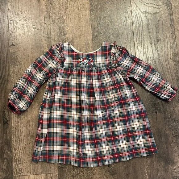 holiday dress gap GAP GOLD HOLIDAY DRESS (SZ 6-7) main image 0